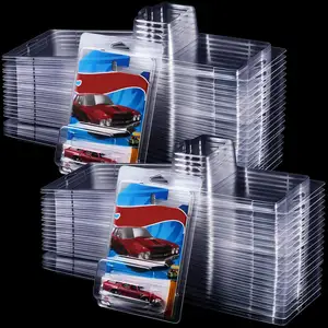 Wholesale 0.6mm PET Hotwheels Cars Protector Case Plastic Clamshell Blister Hot Wheels Cars Blister For Kids Toy Car