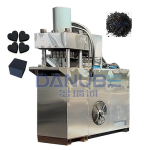 Machine à Briquettes Électrique pour Barbecue, à Base de Fumier de Vache, Moutarde, Charbon Nid d'Abeille et Sciure de Bois - Product Image 1