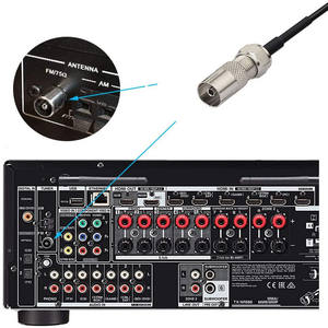 Récepteur de système de musique stéréo domestique avec <span class=keywords><strong>antenne</strong></span> <span class=keywords><strong>radio</strong></span> FM intérieure, connecteur SMA, longueur de câble de 3 m ou 5 m, <span class=keywords><strong>antenne</strong></span> TV - Product Image 4
