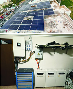 Sistemas de Energía Solar Híbridos Completamente Fuera de la Red de 10KW 20kW 30kW 50kW, Sistema de Almacenamiento de Energía con Paneles Solares para Uso Doméstico con <span class=keywords><strong>Inversor</strong></span> LiFePO4 - Product Image 6