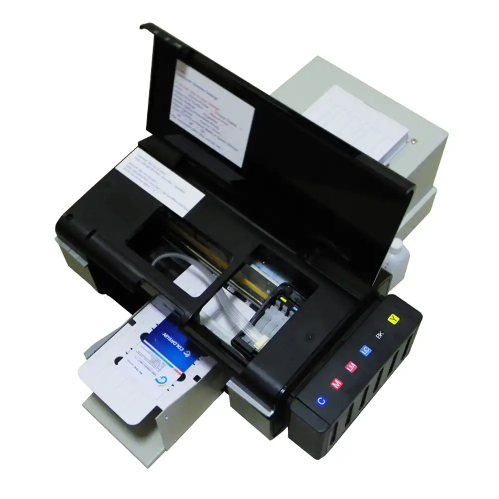 Kits de fabrication de cartes d'identité en PVC, imprimante à jet d'encre directe, pièces