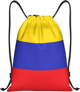 Sac à cordon de sport de gym, sac à collation, sac à dos à cordon, logo du drapeau du Brésil, patriotique, très bien noté, pour femmes et hommes - Product Image 6