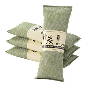 Bolsas de Carbón de Bambú en Forma Sólida de 500g, Purificador de Aire para Coche y Hogar, Eliminador de Olores, Sin Químicos, Material de Algodón y Lino - Product Image 5