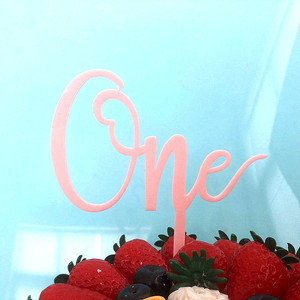 Adorno de Pastel de Acrílico para Primer Cumpleaños, Dorado y Plateado, 1 Año, Feliz Cumpleaños, Decoración para Cupcakes, Regalo para Baby Shower, Decoración para Postres - Product Image 6