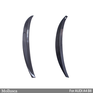 Aileron de coffre arrière en fibre de carbone véritable style B8 2008-2011 - Product Image 3