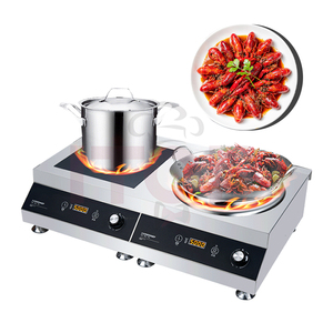 5000瓦红外炉灶双燃烧器电磁炉炉灶热板便携式双感应电炉 - Product Image 4