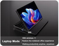 Tablet Laptop 2 in 1 Mini Portabel Baru 11 Inci Layar Sentuh Yoga Intel I5 Generasi ke-12 12 Core WIFI 6 BT5.2 Windows 11