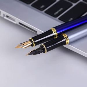 Pluma Estilográfica de Metal de Lujo Persol de Alta Calidad para Estudiantes, Negocios, Promoción Corporativa, Ancho de Escritura de 0.7 mm, Llenado al Vacío, Finanzas - Product Image 3