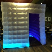 OEM ODM, tente gonflable pour boîte de nuit, fête, discothèque gonflable, discothèque gonflable, tente cubique LED