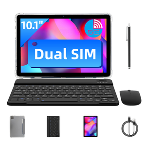 Tablette 10,1 pouces double SIM QctaCore 8G+256GB, écran tactile capacitif, Android 14, GSM/Wi-Fi 5G, tablette PC pour l'apprentissage et le divertissement des enfants - Product Image 1
