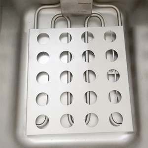 Friteuse électrique professionnelle en acier inoxydable à deux bacs avec deux paniers, puissance 3,25 kW*2, certifiée CE - Product Image 3