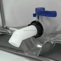 Raccord coudé Tonjet Premium en plastique de 2 pouces pour réservoir IBC, résistant aux intempéries, de qualité alimentaire, pour la collecte d'eau de pluie