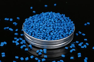 Bán buôn tùy chỉnh nguyên liệu tự nhiên viên màu xanh màu PP PE nhựa masterbatch cho ép nhựa - Product Image 5