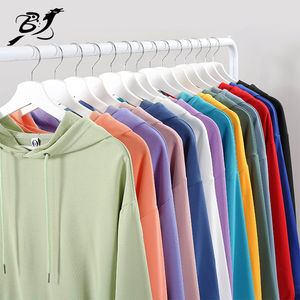 LLS gió thoáng khí Unisex 100 <span class=keywords><strong>Polyester</strong></span> Twill vải nặng Trọng lượng 260 GSM Hoodie - Product Image 2