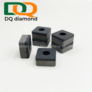 Cortador DQ Diamond <span class=keywords><strong>2026</strong></span> (<span class=keywords><strong>PDC</strong></span>) Quadrado com Furo, Compacto de Diamante Policristalino Premium para Ferramentas de Mineração e Corte de Mármore - Product Image 2