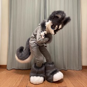 <span class=keywords><strong>Fursuit</strong></span> personnalisé pour le cosplay et les tenues de performance, collection personnelle - Product Image 6