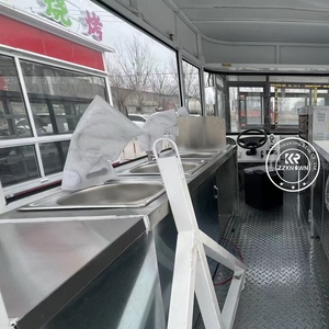 Electric Drivable Food Truck Coffee <strong>Ice</strong> Cream Boba Tea Van Coffee Truck Burger Van Pizza Taco Electric Mobile Food Truck - Product Image 4