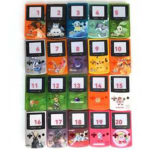เคสครอบแบบเต็มสำหรับปุ่ม GBC gameboy กรอบสี - Product Image 1