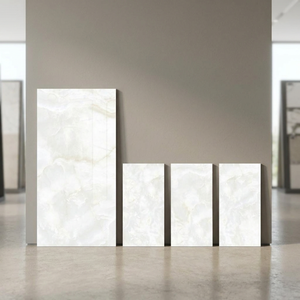 Calacatta Gold Carving <b>Matt</b> Porcelain Tiles 800x1600mm Luxury Marble Look <b>Floor</b> And Wall Design - Product Image 3