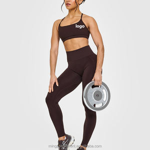 <span class=keywords><strong>Shorts</strong></span> Deportivos de Cintura Alta para Mujer, con Logotipo OEM, Elastano, Nailon, Sin Costuras, Ventilados, para Verano, Running, Gimnasio, Yoga, Personalizados - Product Image 5