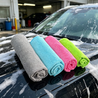 Serviette en microfibre personnalisée OEM/ODM en gros pour la maison, sans traces, pour cuisine, voiture et appareils électroniques