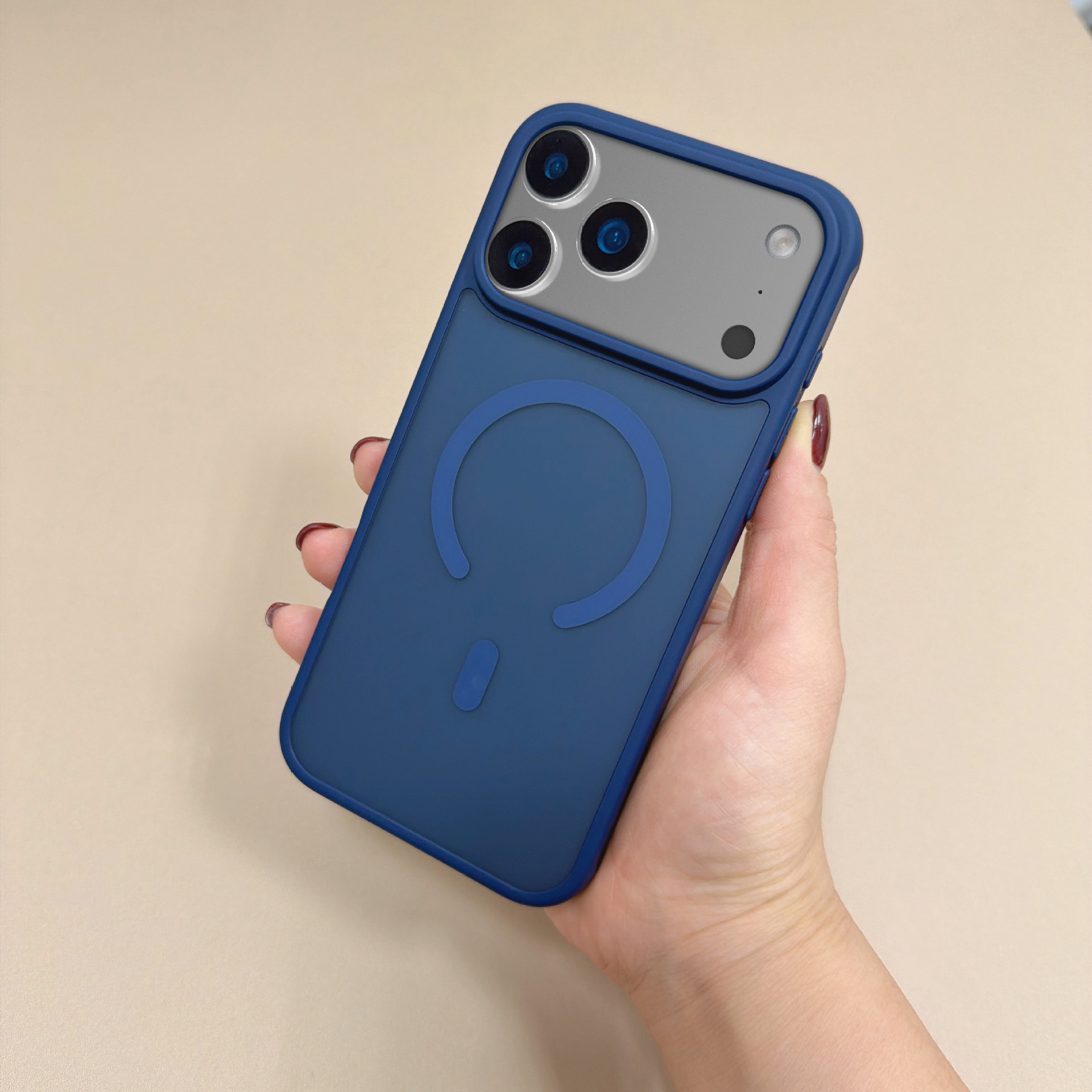 Aspiration magnétique bleue + N52 (grand trou de l'objectif)