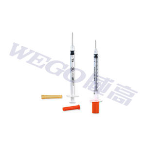 <span class=keywords><strong>Jeringa</strong></span> <span class=keywords><strong>de</strong></span> inyección desechable <span class=keywords><strong>de</strong></span> alta calidad, suministro médico aprobado por la CE, 0,5 ml, <span class=keywords><strong>1ml</strong></span> - Product Image 1