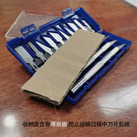 13 jeux de couteaux à découper en papier découpé petit couteau à découper ensemble d'outils couteau d'art fait main modèle lame d'outil