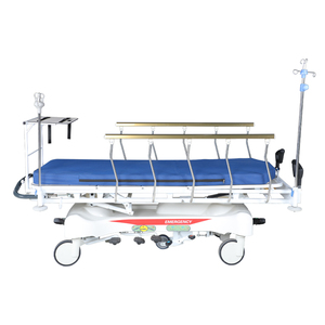 Cama de Transporte de Emergencia Multifuncional Hochey Medical de ABS con Ruedas Bloqueables, Camilla para Pacientes de Hospital - Product Image 6