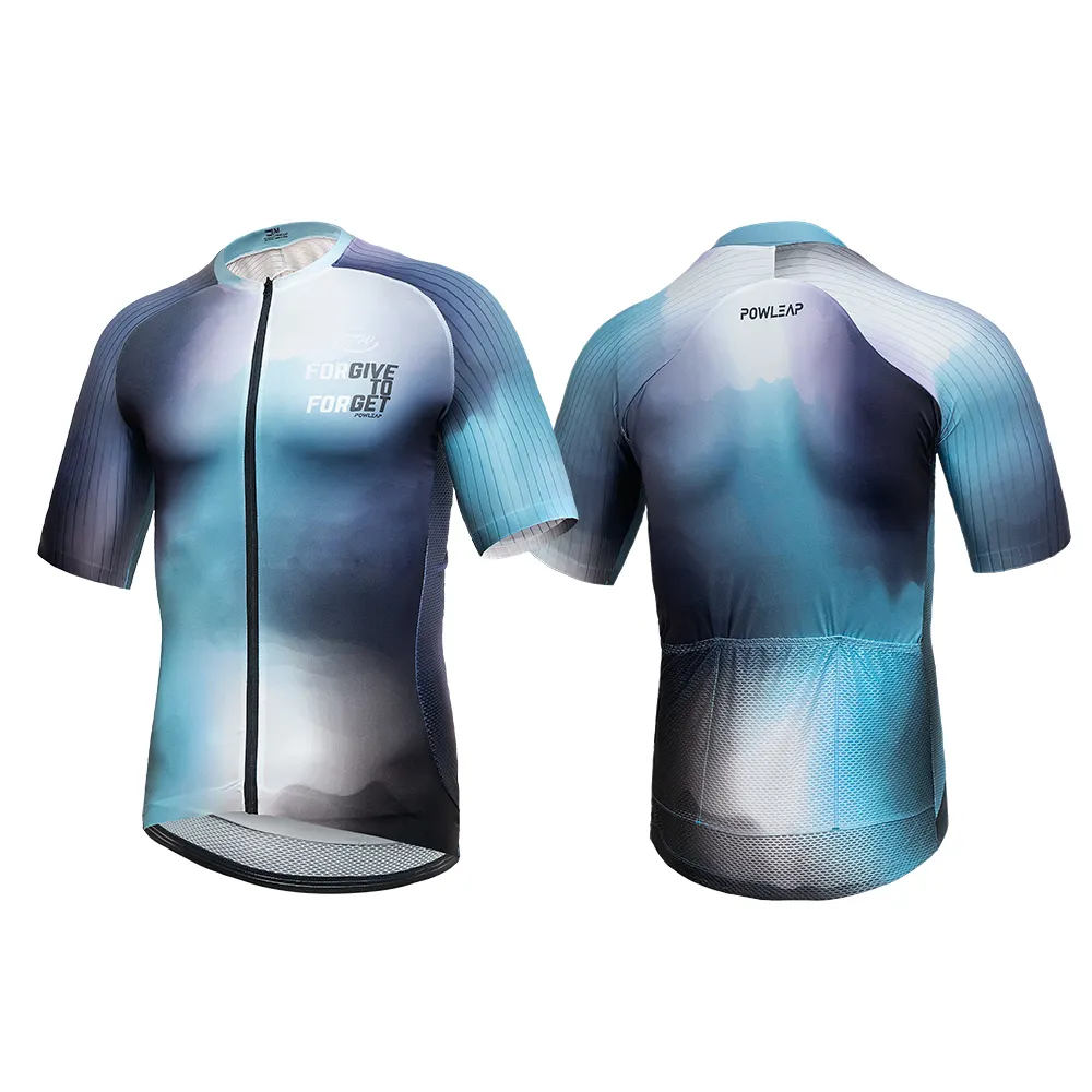 Custom Bicycle Shirt Breathable Quick Dry Ciclismo Clothes Gear Cycling Jersey Sets Cycling Uniforms Road Bike T Shirt for Men
