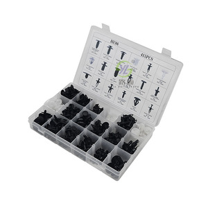 HE06 Kit de 415 attaches rapides pour voiture, rivets en nylon, boucles d'expansion pour réparation et remplacement automobile - Product Image 2