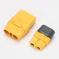 Connecteur XT60H XT60 avec gaine de protection, contacts en cuivre, boîtier en PC, indice de protection IP66, 50A, haute protection anti-étincelles, connecteur d'alimentation mâle/femelle