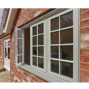 Fenêtres en <span class=keywords><strong>baie</strong></span> de style européen à vendre Fenêtre à battants en aluminium de style français - Product Image 1