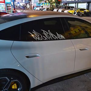 Autocollant de voiture avec logo d'entreprise, adhésif puissant, sans résidu, imperméable, personnalisation gratuite, livraison rapide pour la promotion de l'entreprise - Product Image 2