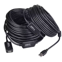 Hochgeschwindigkeits 5m 10m 15m 20m Langes USB 2.0 Verlängerungskabel USB-A Datenkabel Druckerkabel mit Signalverstärker