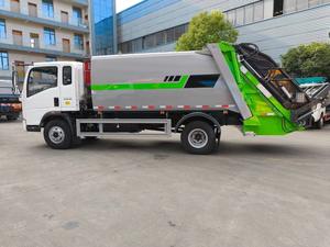 Camion de gestion des déchets Howo 4x2 9m3, camion compacteur à ordures - Product Image 5