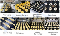 Presse à biscuits industrielle, forme de puce de chocolat, compte-gouttes de beurre, Machine à biscuits, prix