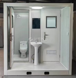 Toilettes et Douche Extérieures Modernes pour Piscines, Salles de Bain, Parcs - Conception Portable pour Utilisation en Extérieur - Product Image 1