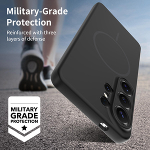 Nuova Cover Magnetica 2026 per <span class=keywords><strong>Samsung</strong></span> S26 Ultra, Colore Puro, con Foro di Precisione per Protezione Lente e Finitura Soft Touch - Product Image 5