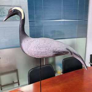 Jardín Gran pájaro asustar caza señuelos jardín ornamento Garza gris para Decoración - Product Image 1