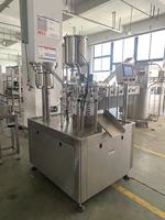 Machine de remplissage et de bouchage de sachets à bec verseur de bureau, pour Doypack, construction métallique, capacité 200 kg, 1150x1100x1870mm, stock disponible