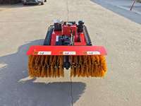 Tondeuse à gazon télécommandée avec moteur diesel 15HP, coupe-herbe multifonctionnel, désherbeur de verger, balayeuse à neige, motoculteur rotatif