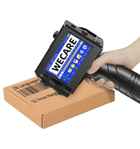 Impresora de Etiquetas Portátil WECARE de 12.7mm con Inyección de Tinta Multi-idioma para Imprimir Fechas de <span class=keywords><strong>Caducidad</strong></span> de <span class=keywords><strong>Huevos</strong></span> y Logotipos - Product Image 1