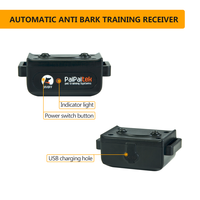 Top Seller Pet Dog Trainings halsband mit Remote Dog Wasserdicht wiederauf ladbar No Shock Collar Halskette für Hunde