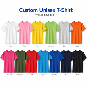 Custom Logo 180GSM Unisex T-Shirt 55% Cotton 45% Polyester Soft Breathable Wholesale Premium Blank <b>Tee</b> 14 Colors S-4XL <b>White</b> - Product Image 3