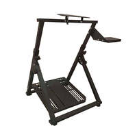 Support de simulateur de course universel polyvalent pliable et léger pour un transport facile