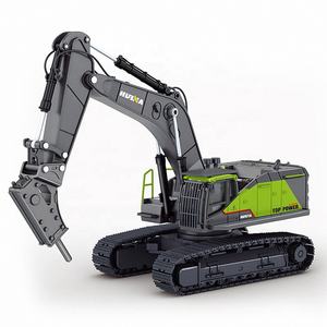 Huina Kids Diecast Construction Site Foreuse Camion <span class=keywords><strong>Jouet</strong></span> 1/50 Échelle 1723 Heavy Duty Alliage Drill Digger Camion pour Enfants - Product Image 3