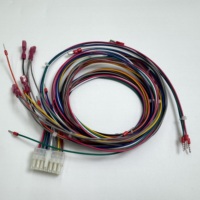 Rakitan Kabel Konektor Custom TE 1-794954-4, Housing 14 Pin, Wire-to-Board, Wire-to-Wire, Pitch 4.2 mm, 2 Baris, 2x7P, Receptacle