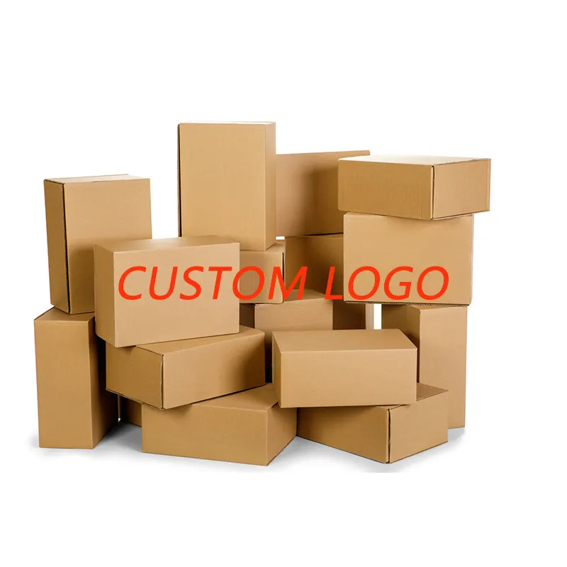 Wholesale Price Large Cardbord Shipping Customized Brown Corrugated Shipment Packaging Brown Paper Carton Box For Shipping