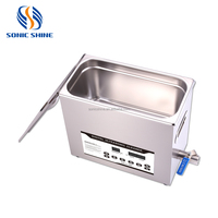 Effiziente Elektrische Sonic Shine SN-25D Digitale Tisch-Ultraschallreinigungsmaschine 6,5L Kapazität 40KHz Frequenz Entfettungsgerät